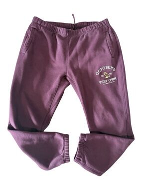 OVO Collegiate Men's Burgundy Jogger Sweatpants XL